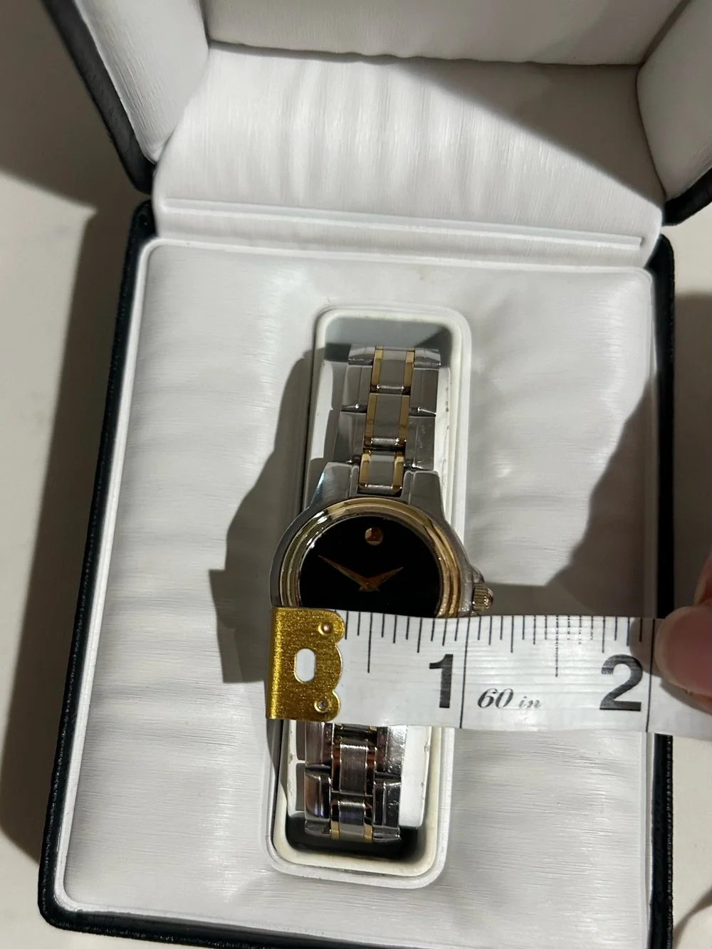 Vintage Movado Museum Classic Two-Tone Women’s Watch With New Battery
